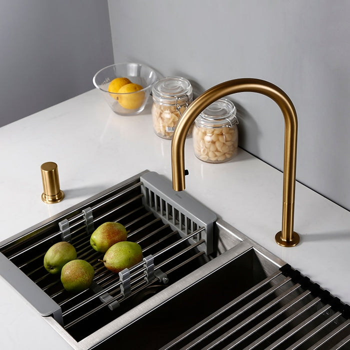Snara - Modern Kitchen Faucet with Sprayer  BO-HA   