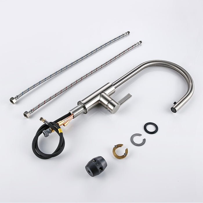 Sturla - Silver Kitchen Faucet  BO-HA   