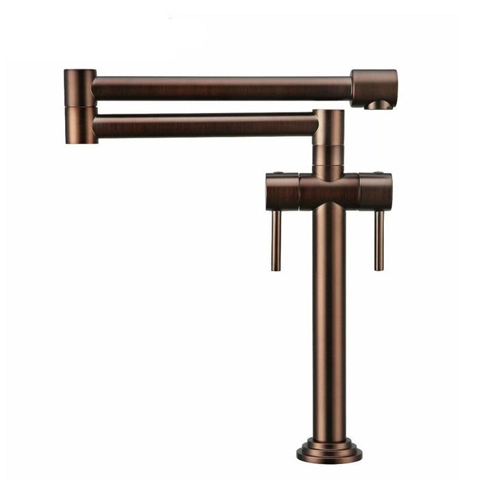 Savina - Deck Mounted Pot Filler Faucet  BO-HA Antique Brown  
