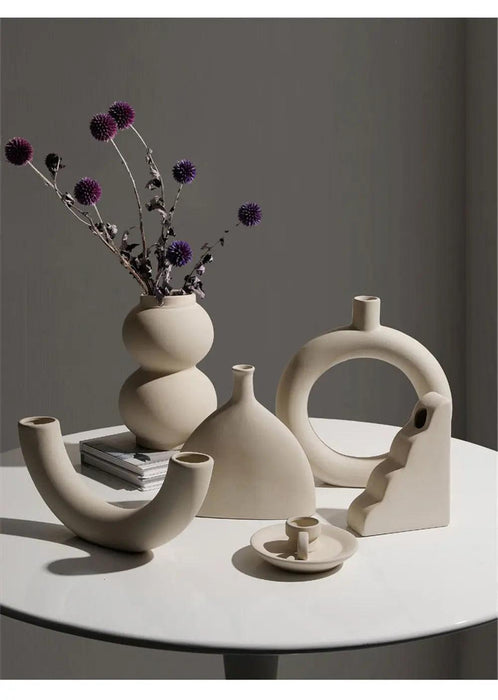 Ingrid - Minimal Ceramic Vase  BO-HA   