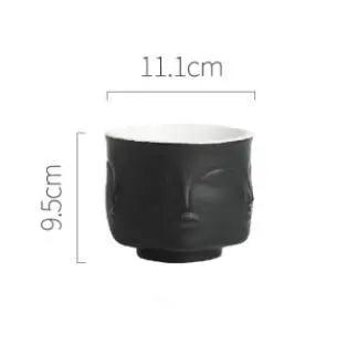 Josefine - Nordic Ceramic Vase  BO-HA Black  