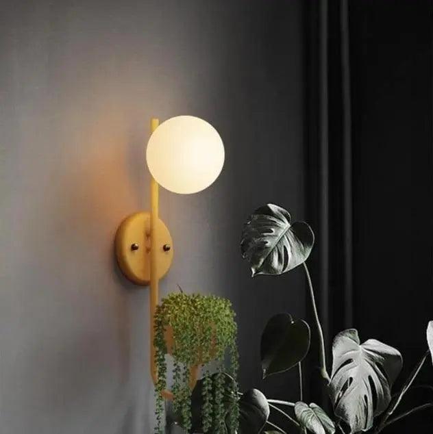 Kelda - Nordic Planter Light Sconce  BO-HA Yellow  