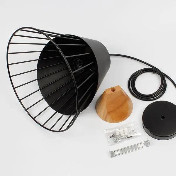Kida - Nordic Wood Hanging Lights For Bedroom  BO-HA   
