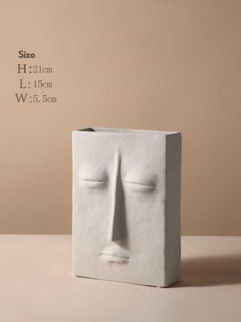 Linnea - Nordic Ceramic Face Vase  BO-HA Linnea - C  