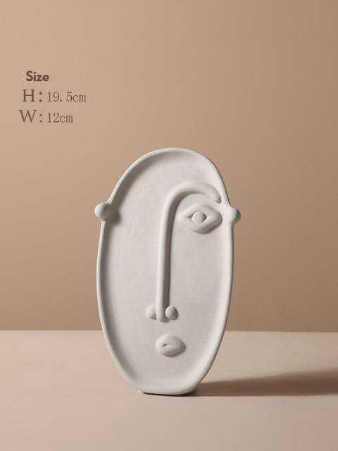 Linnea - Nordic Ceramic Face Vase  BO-HA Linnea - A  