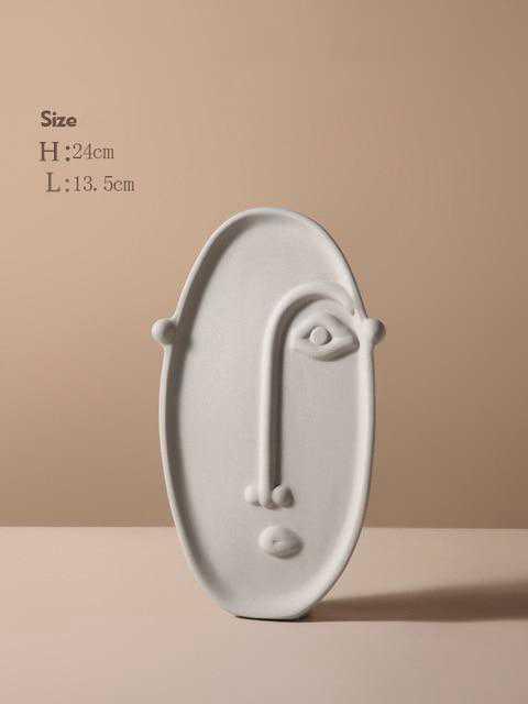 Linnea - Nordic Ceramic Face Vase  BO-HA Linnea - B  