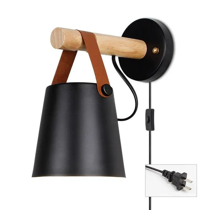 Marit - Nordic Wooden Wall Lights for Bedroom BO-HA