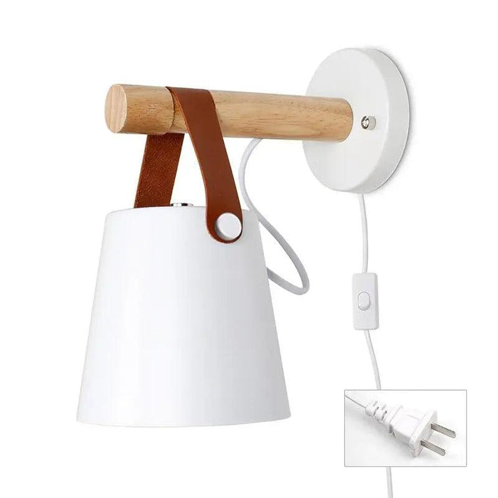 Marit - Nordic Wooden Wall Lights for Bedroom BO-HA
