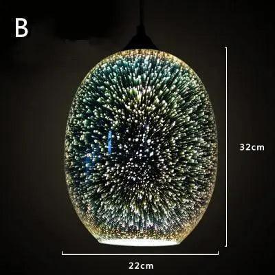 Rona - Modern Glass Pendant Lights  BO-HA Ellipse  