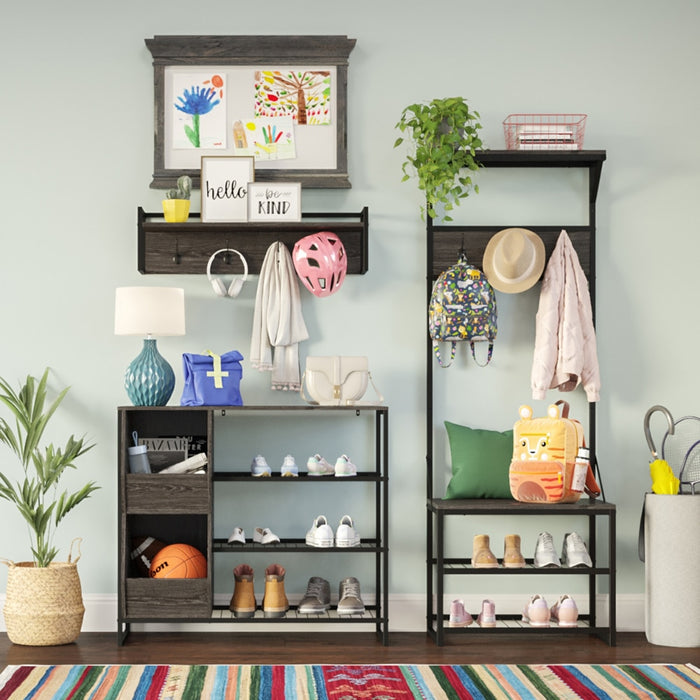 Majken - Metal Shoe Rack Shoe Rack for Entryway Small Shoe Rack  BO-HA   