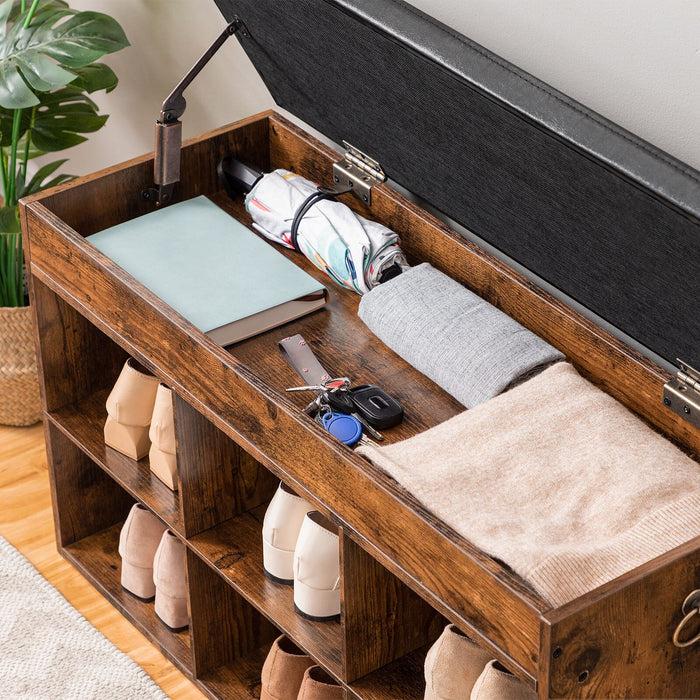 Reidar - Shoe Rack for Entryway Shoe Cabinet Shoe Rack Bench  BO-HA   