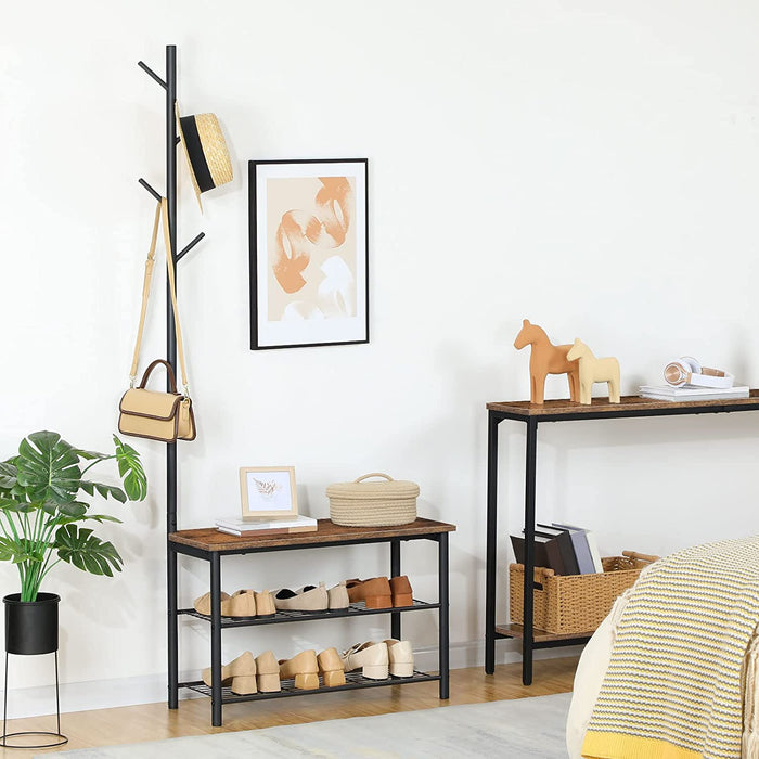 Orjan - Shoe Rack Bench Shoe Rack for Entryway  BO-HA   