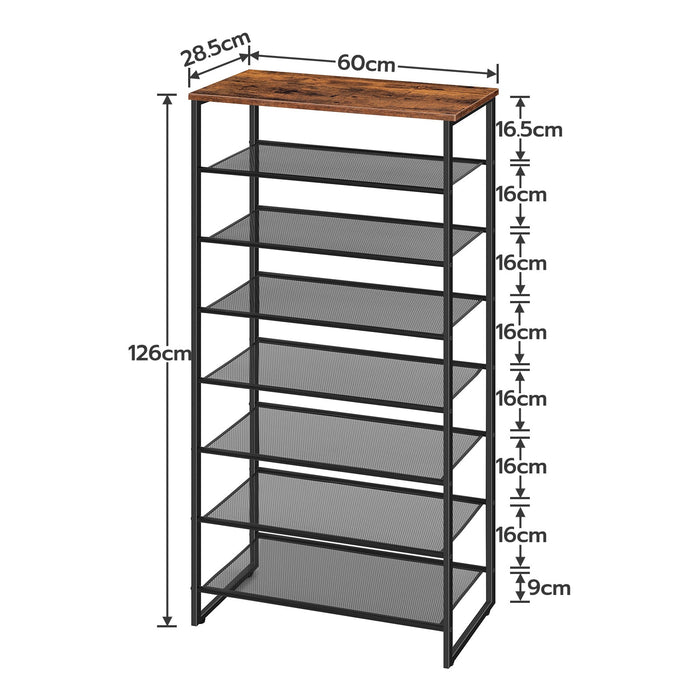 Viveka - Shoe Rack for Entryway Metal Shoe Rack  BO-HA   