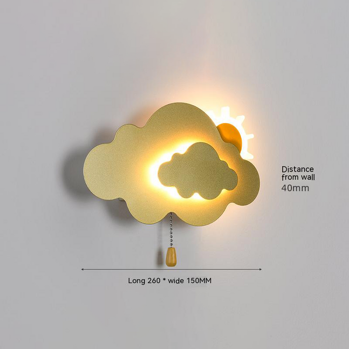 Antero - Childrens Lighting Cloud Nursery Night Light  BO-HA   