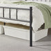 Birk - Queen Size Bed Frame Metal Bed Frame Queen Bed Frame with Storage  BO-HA   
