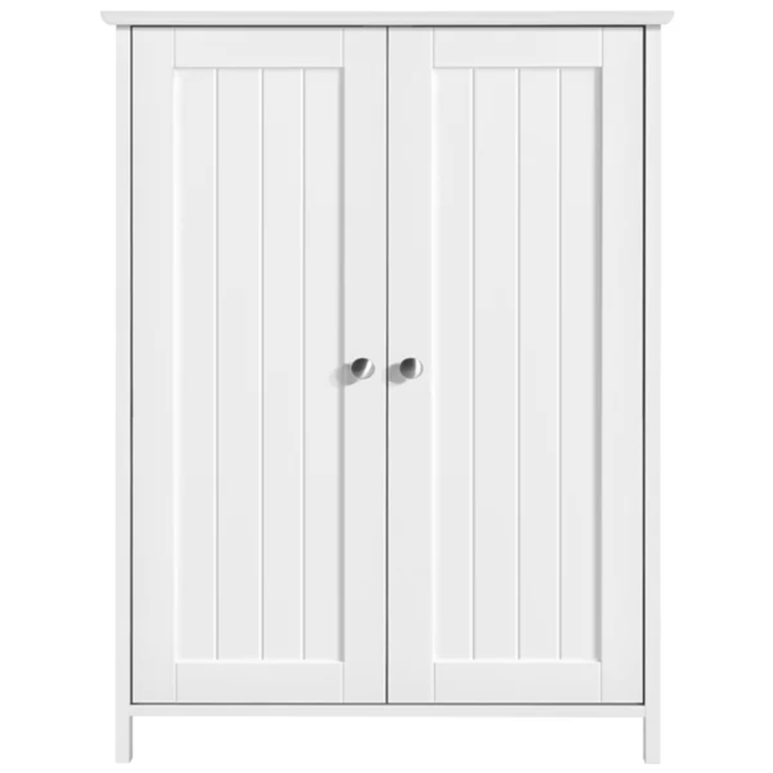 Alvar - Wooden Double Door Bathroom Floor Cabinet  BO-HA   