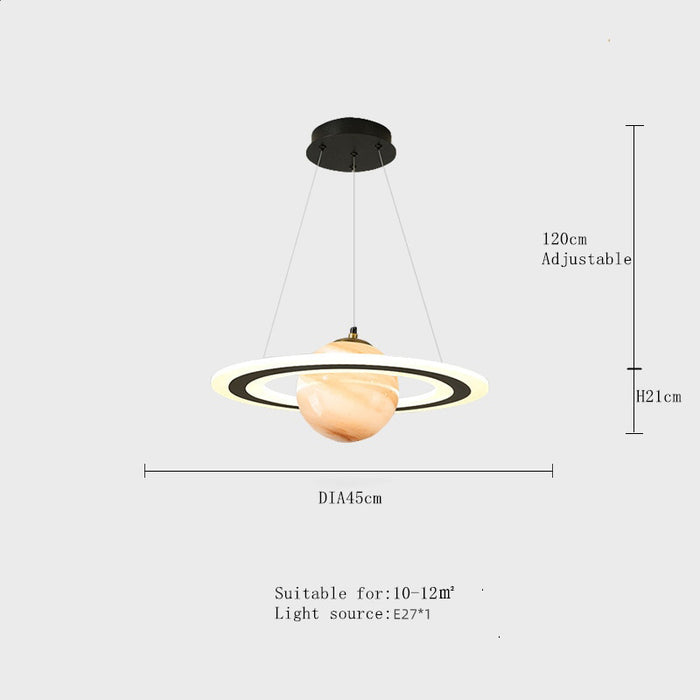 Bror - Childrens Lighting Planet Pendant Light Nursery Lamp  BO-HA   