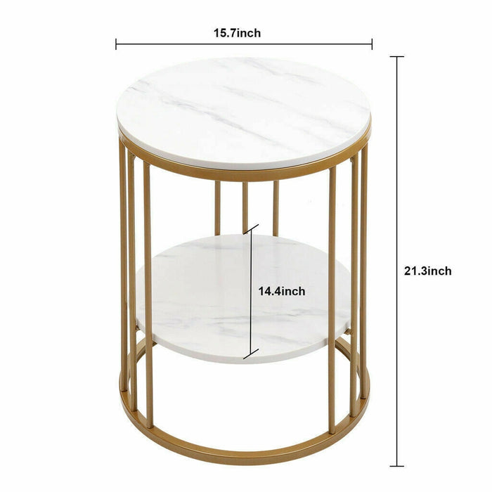 Katrine - Oval Coffee Table Small Round Coffee Table  BO-HA   