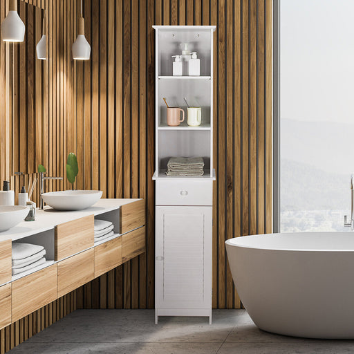 Annalise - Tall Bathroom Cabinets Laundry Room Cabinets  BO-HA   