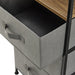 Eilif - Modern 3 Drawer Nightstand with Charging Station  BO-HA   