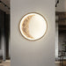 Hampus - Half Moon Modern LED Wall Lamp  BO-HA   