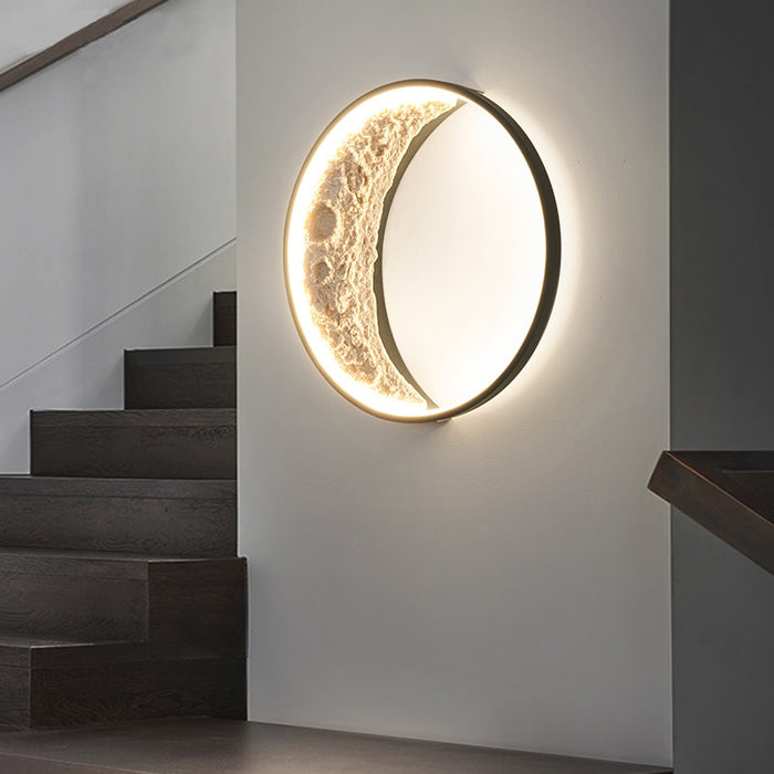 Hampus - Half Moon Modern LED Wall Lamp  BO-HA   