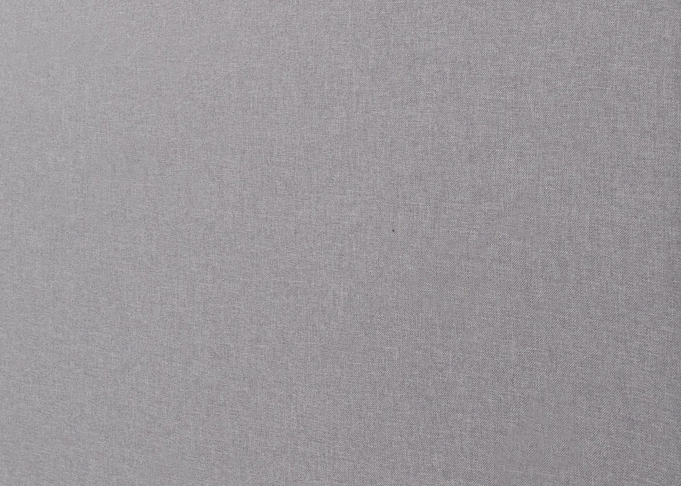 Ragnhild - Gray Upholstered Panel Bed Queen Size Bed Frame  BO-HA   