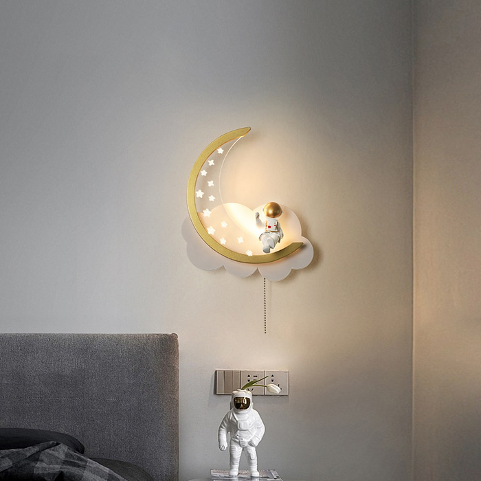 Eerik - Moon Nursery Light Fixture Childrens Lighting  BO-HA   