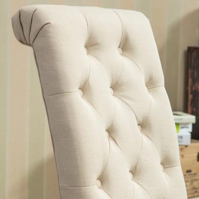 Soren - Nordic Mid-Century Dining Chair Set of 2 Tan Accent Chairs for Living Room  BO-HA   