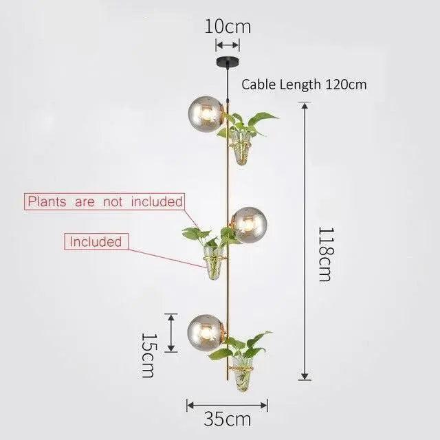 Tora - Pendant Planter Light  BO-HA   