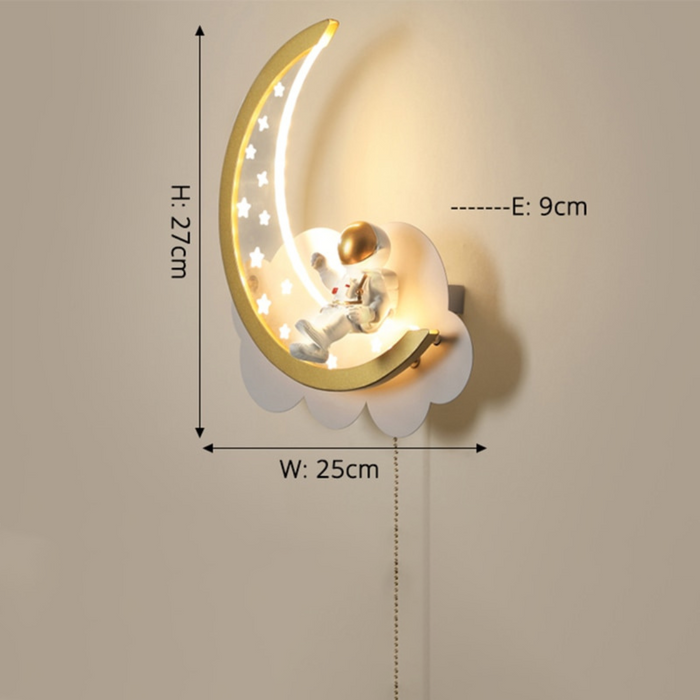 Eerik - Moon Nursery Light Fixture Childrens Lighting  BO-HA   