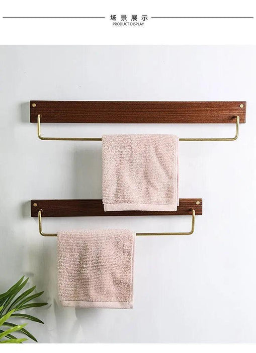 Viveca - Wooden Towel Rack  BO-HA   
