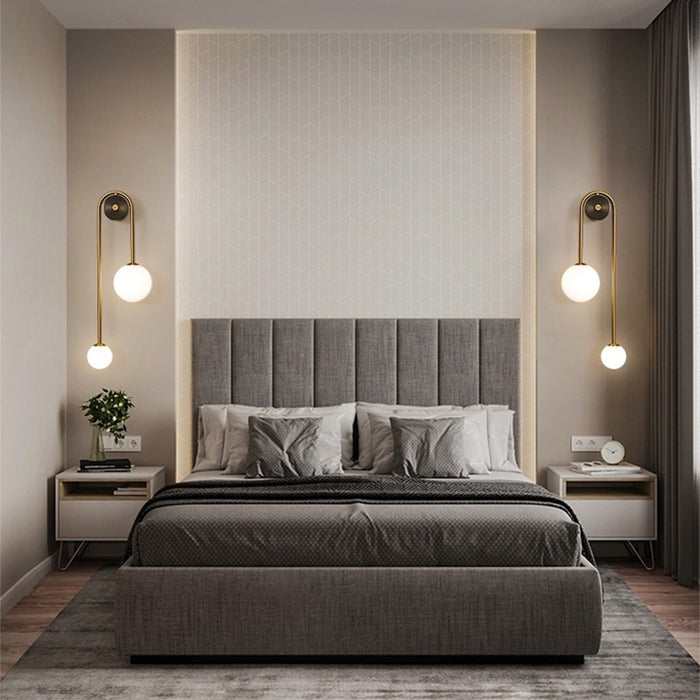 Amalia - Modern Nordic Gold Wall Sconces  BO-HA   