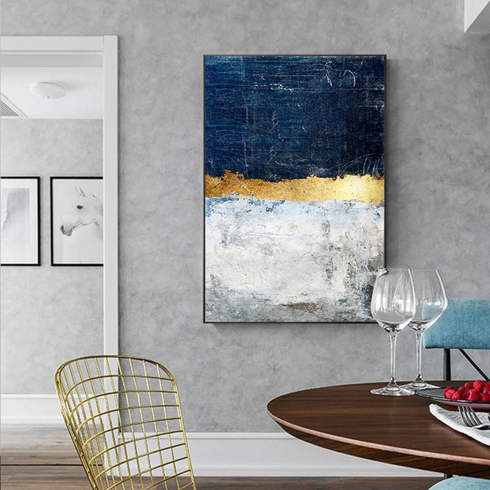"Aarhus Navy" - Stretched Canvas  BO-HA   