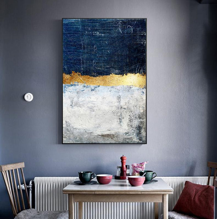 "Aarhus Navy" - Stretched Canvas  BO-HA   