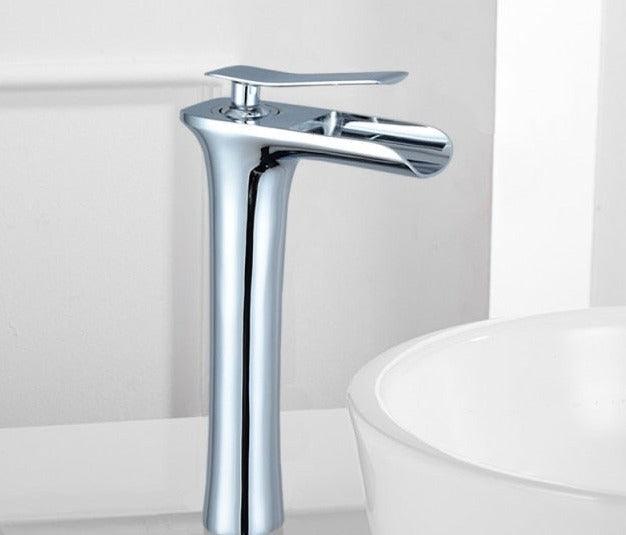 Margareta - Waterfall Single Handle Basin Faucet  BO-HA Chrome  