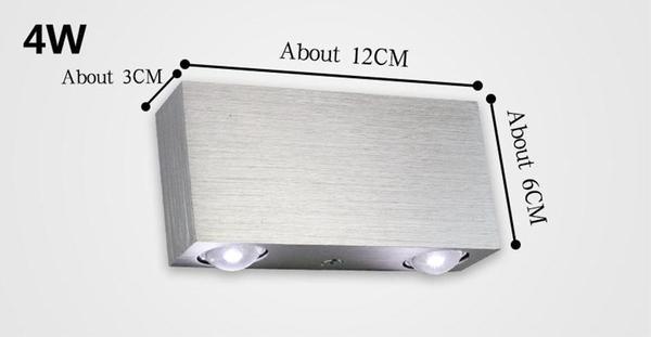 Sphera - Modern LED Cube Box Wall Sconces  BO-HA   